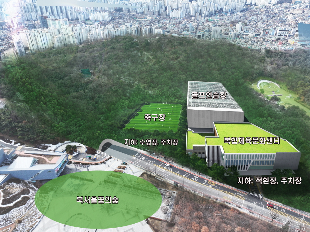 강북구, ‘북서울 체육문화센터’ 및 ‘북한산 시민정원’ 조성사업 선정