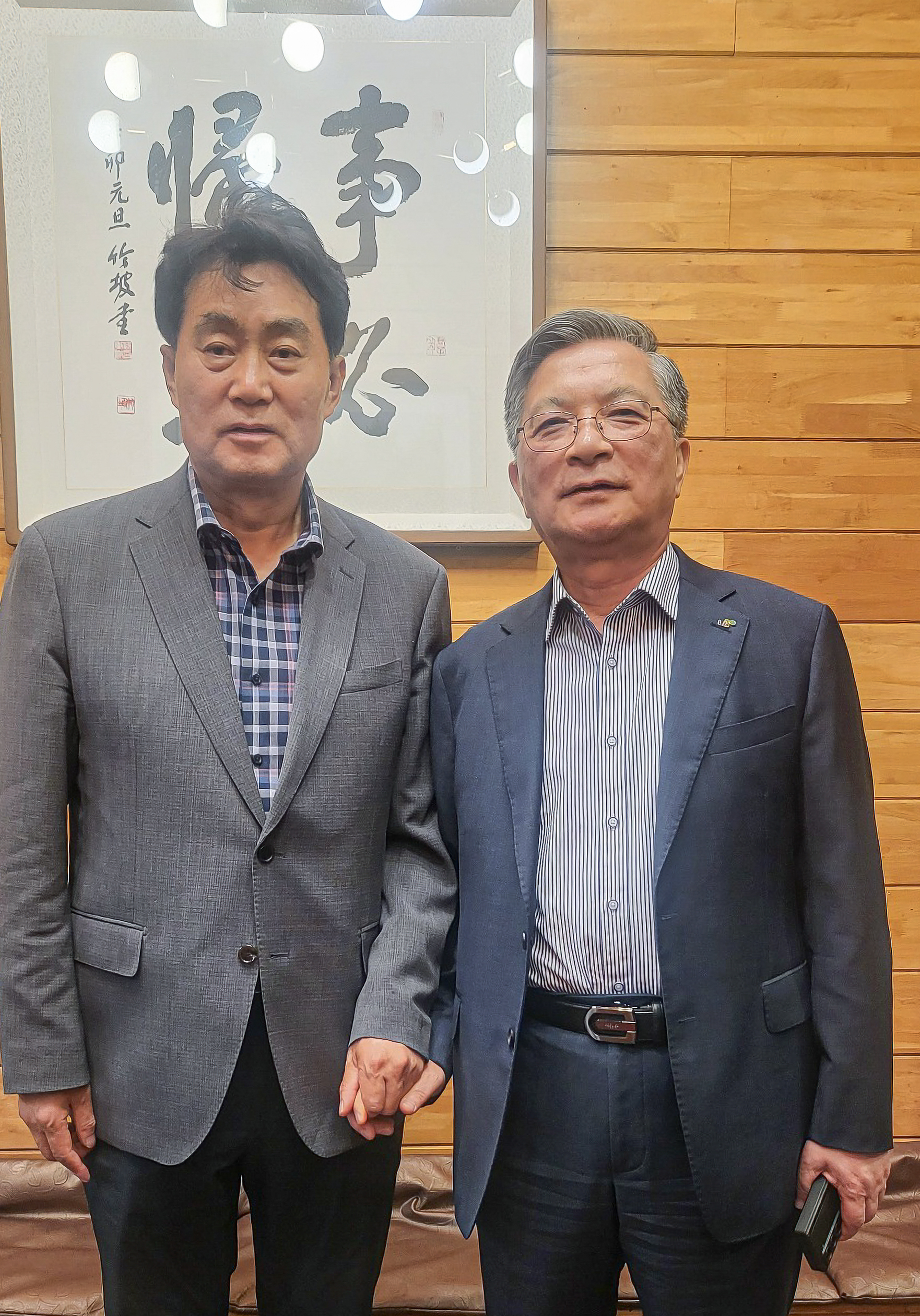 하은호 군포시장, LH 이한준 사장과 주요 현안 해결 논의