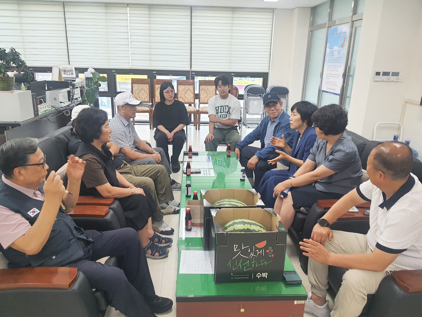“고맙습니다, 건강한 여름 되세요” 정읍시, 보훈회관 찾아 폭우 대비 당부