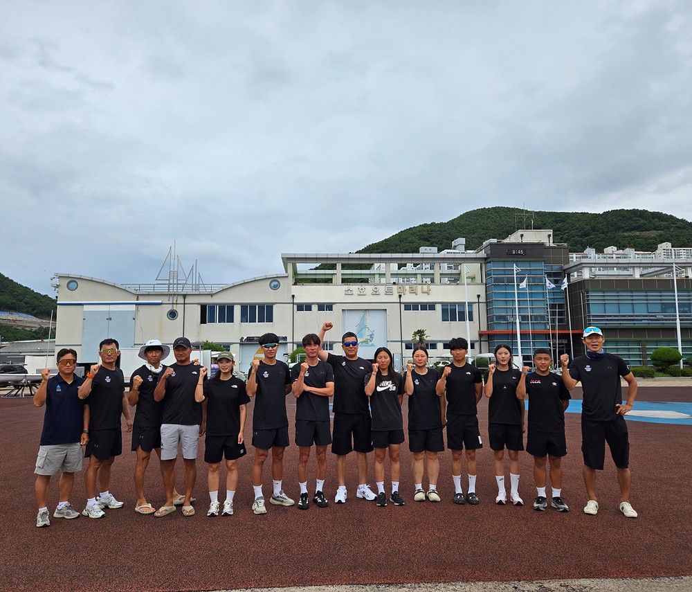 대한민국·태국 요트 국가대표팀, 여수시에서 전지훈련