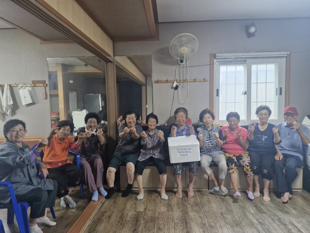함평군 손불면, 면민과 함께 무더위 속 어르신 건강 챙겨