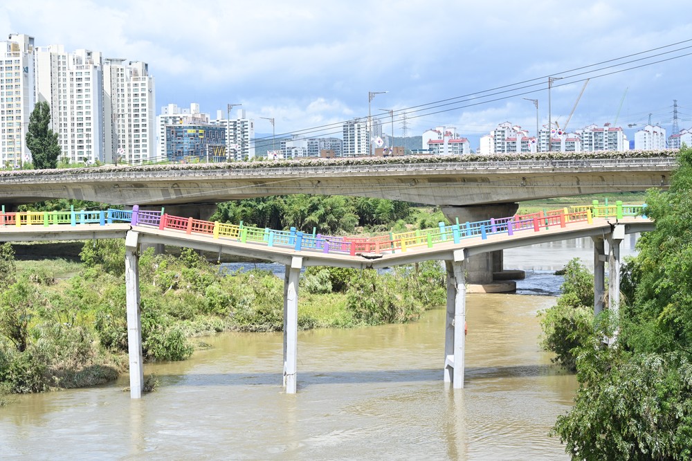 울산 중구, 구 삼호교(인도교) 교량 상판 침하 …현장점검 및 정밀안전진단 추진