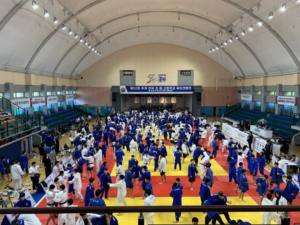 2025 하계 전국 초중고등학교 유도연맹전 겸 국제 유·청소년 파견 선발대회 개최