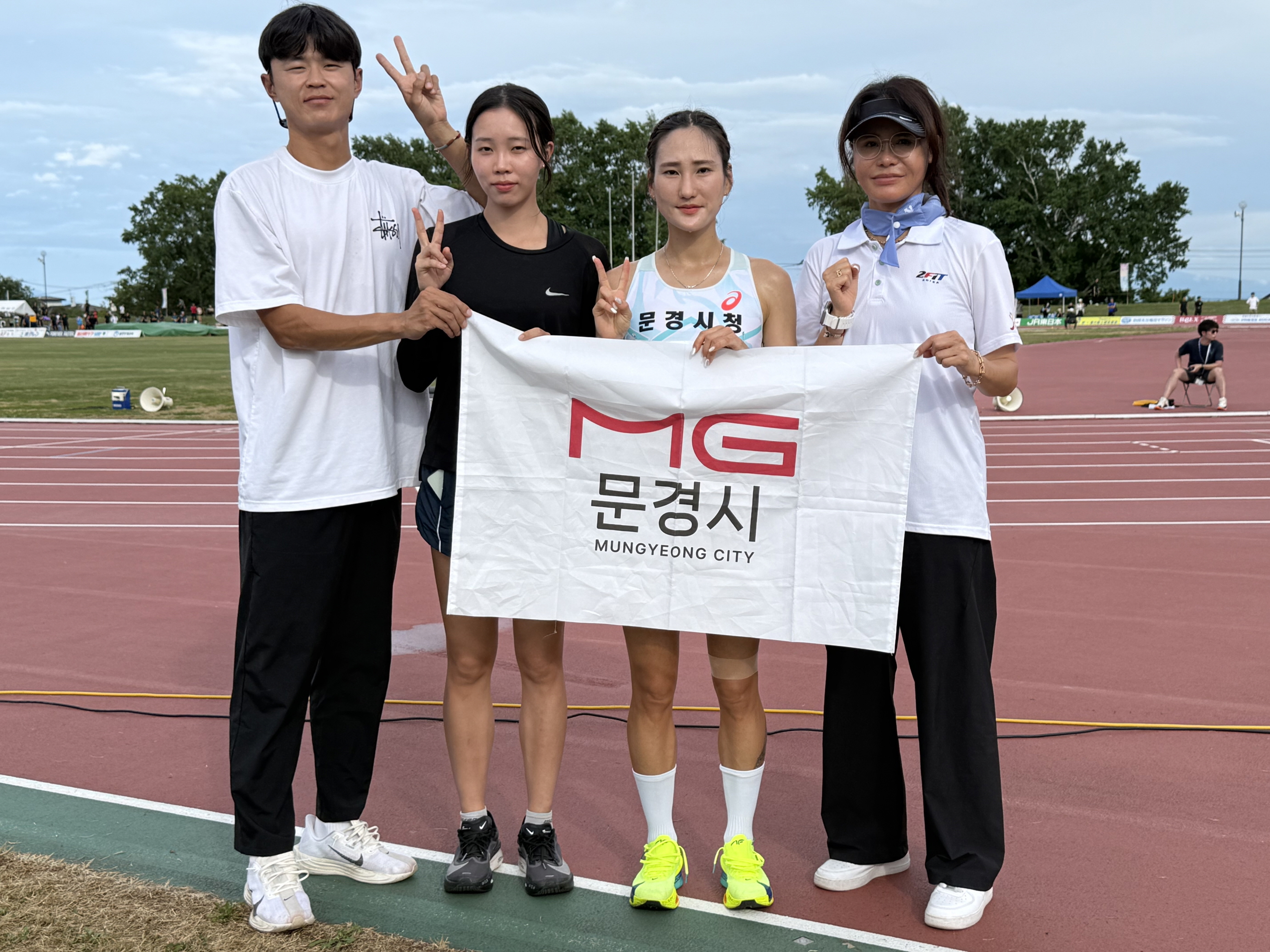 문경시청육상단 조하림 일본대회 우승!!!