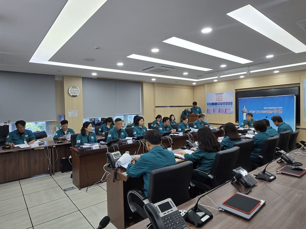 양산시, 폭염대응 추진상황 점검회의 실시