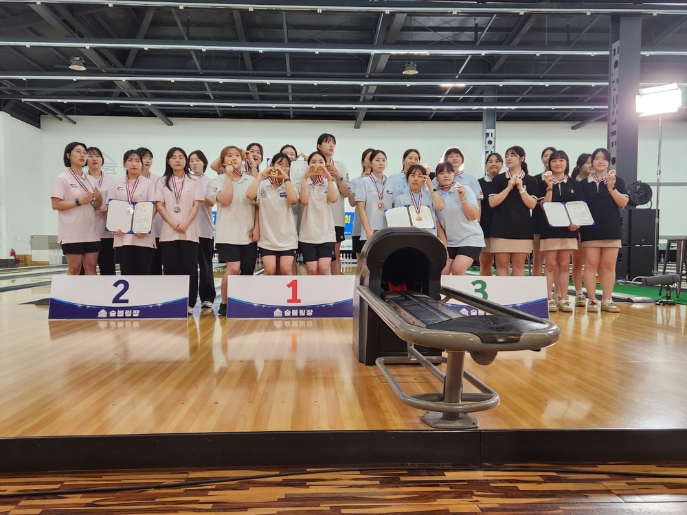 부평구 여자볼링선수단, 한국실업볼링연맹 전국실업볼링대회 단체전 5인조 동메달 획득