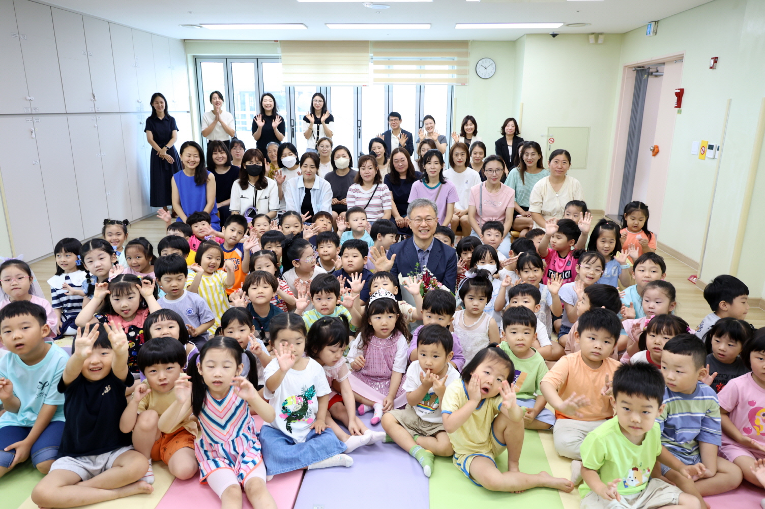 (포토) 구로구, 그린리모델링 완공 기념 ‘샛별어린이집 학부모 참관 행사’ 개최