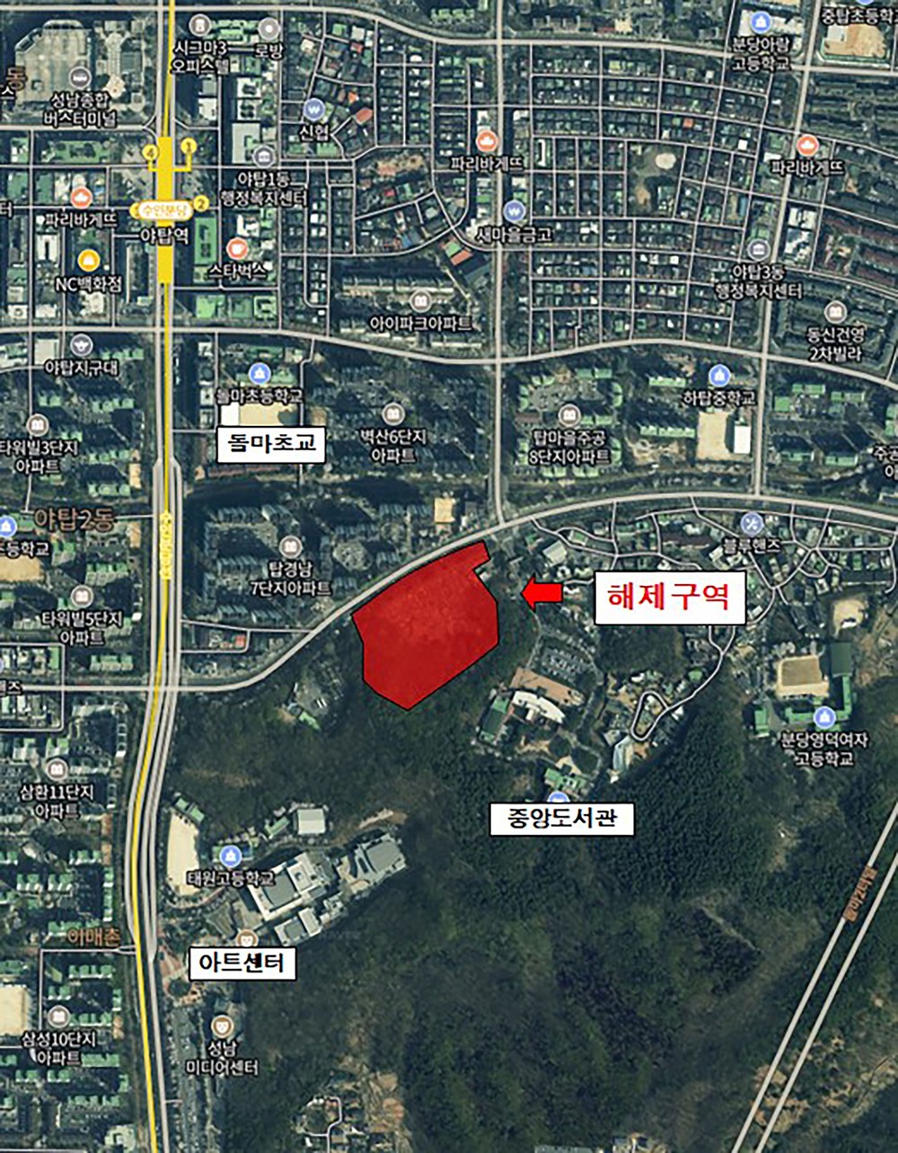 경기도, 성남시 요청에 따라 야탑동 토지거래허가구역 해제
국토부가 선도지구 이주단지로 발표했던 야탑동 621 일원