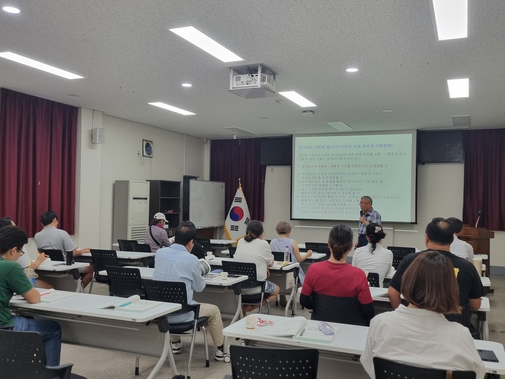 부여군, 제4기 국가유산활용기획사 양성과정 수강생 모집 시작