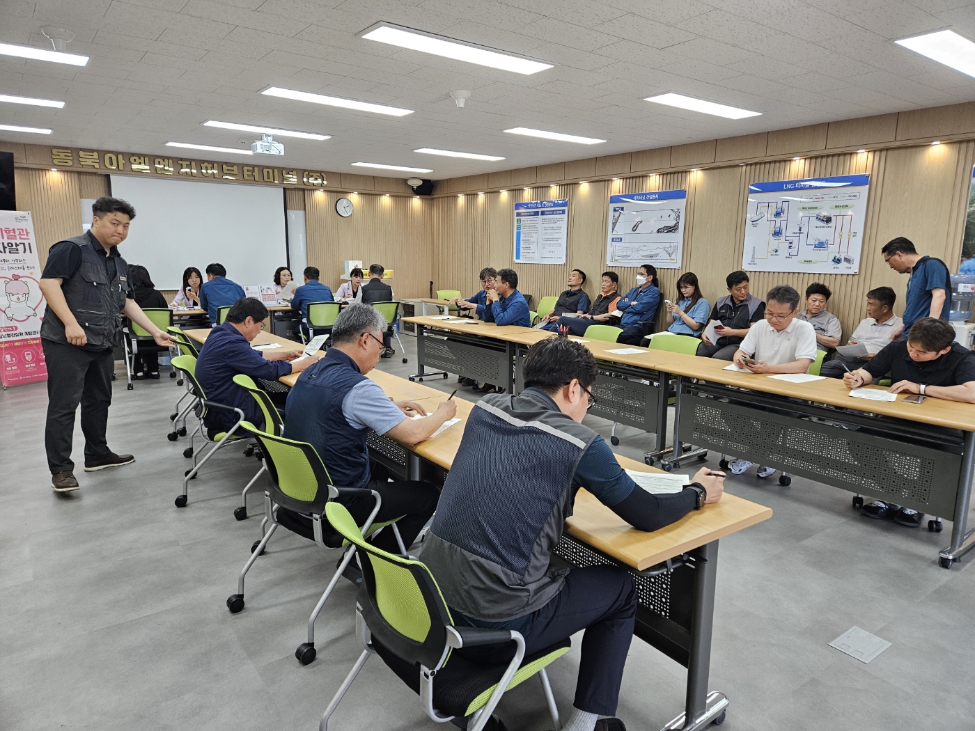 여수시, 산업현장서 심뇌혈관질환 예방 캠페인 실시