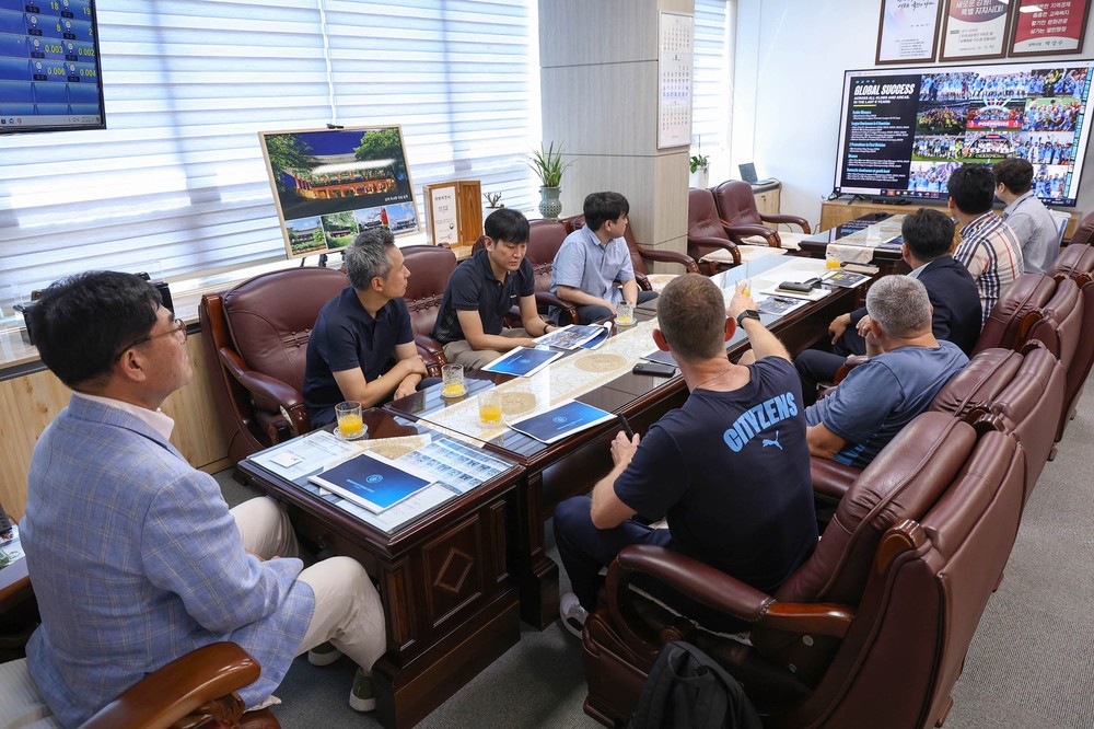 삼척시, 맨체스터시티FC와 국내 최초 유소년 축구 파트너십 체결