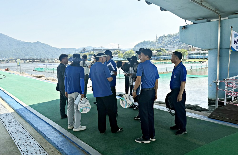 장흥군, 물축제 성공개최 위한 유관기관 합동 안전점검 실시