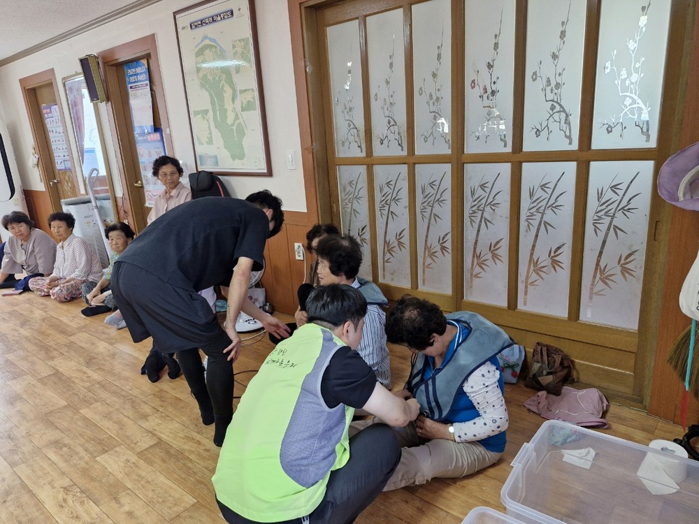 안동시종합사회복지관, 임하면 이재민 대상 찾아가는 복지서비스 제공