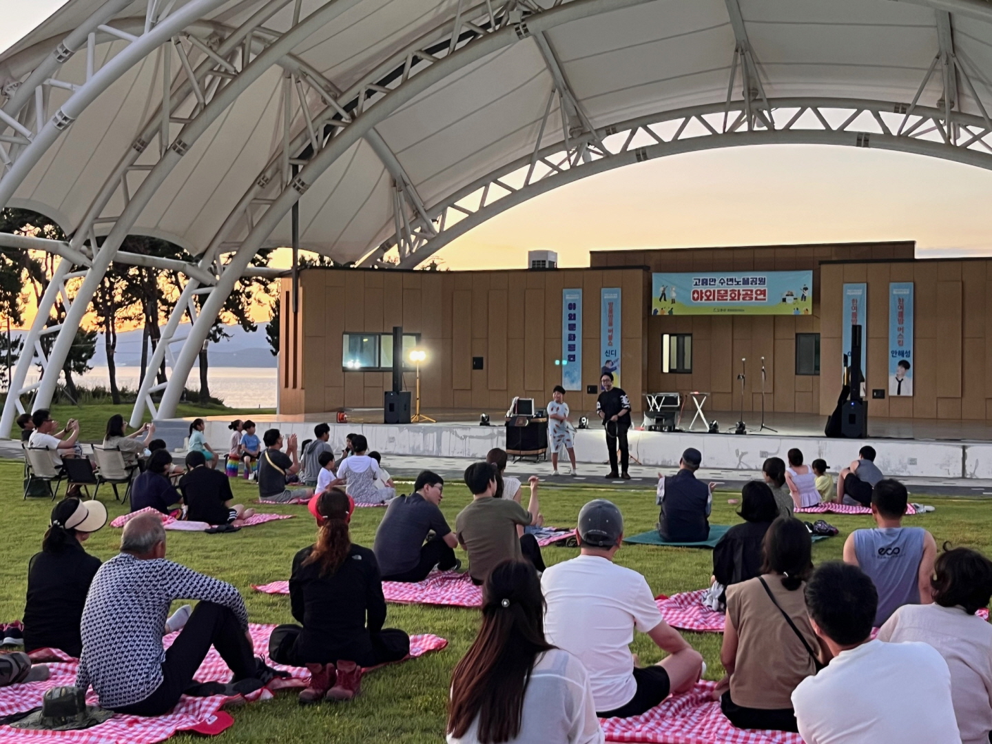 고흥군, 고흥만 수변노을공원서 7월 한여름 밤 버스킹 공연 선보여