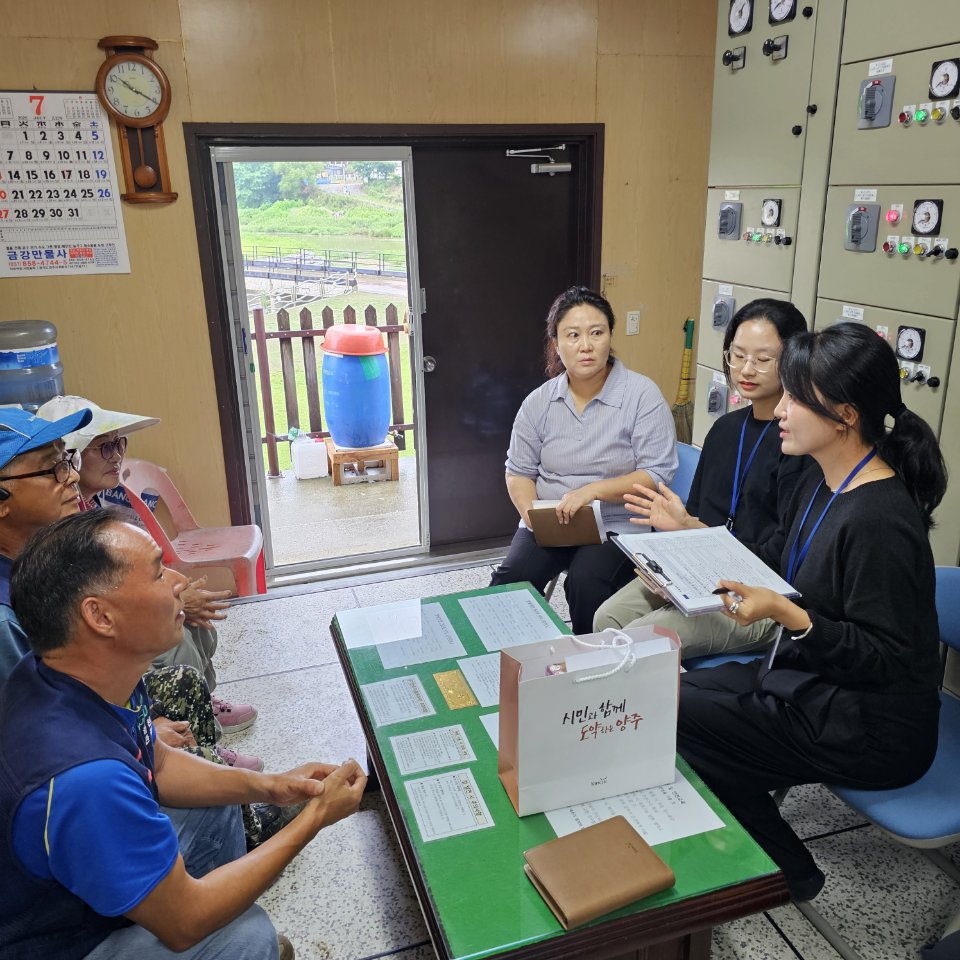 양주시, 폭염 속 산업현장 불시점검…근로자 온열질환 예방 총력