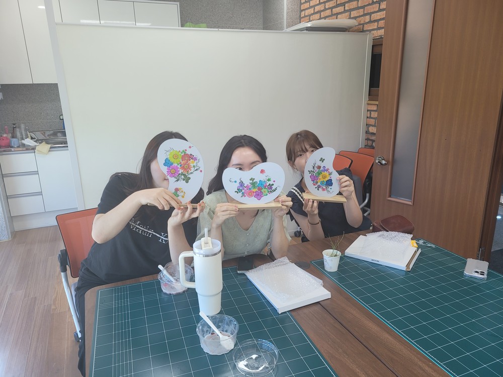 화순군립운주사문화관, 여름방학 맞이 ‘압화 꾸미기 체험’ 성료