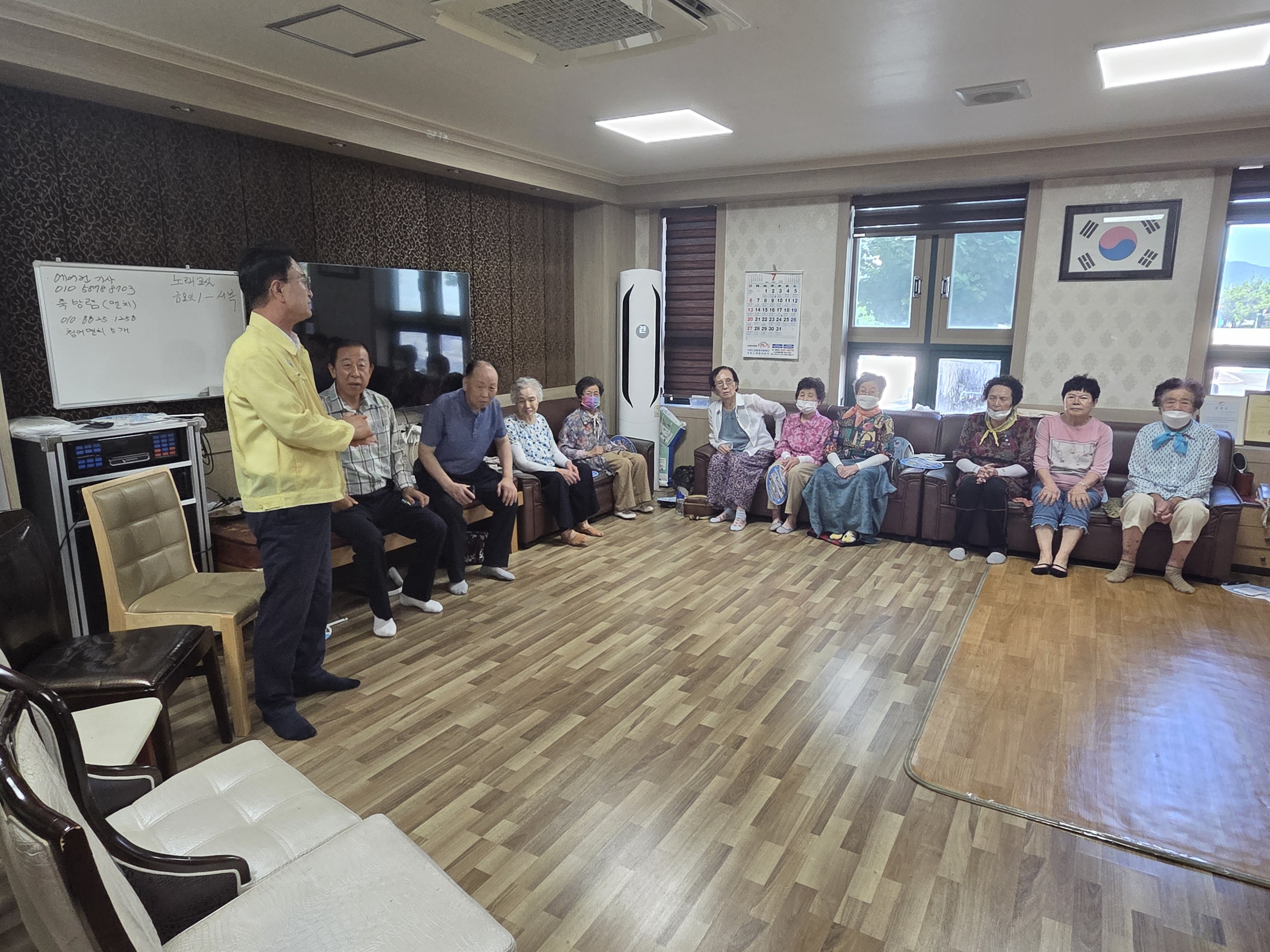 박동식 사천시장, 폭염 취약계층 안전 점검