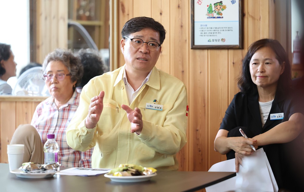 진병영 함양군수, 서상면 찾아 폭염 대응 현장 행정 강화