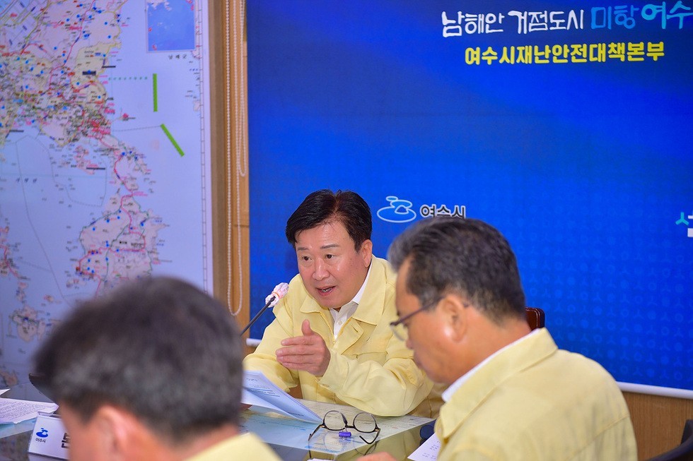 여수시, 24시간 안전망 구축으로 자연재난 선제 대응
