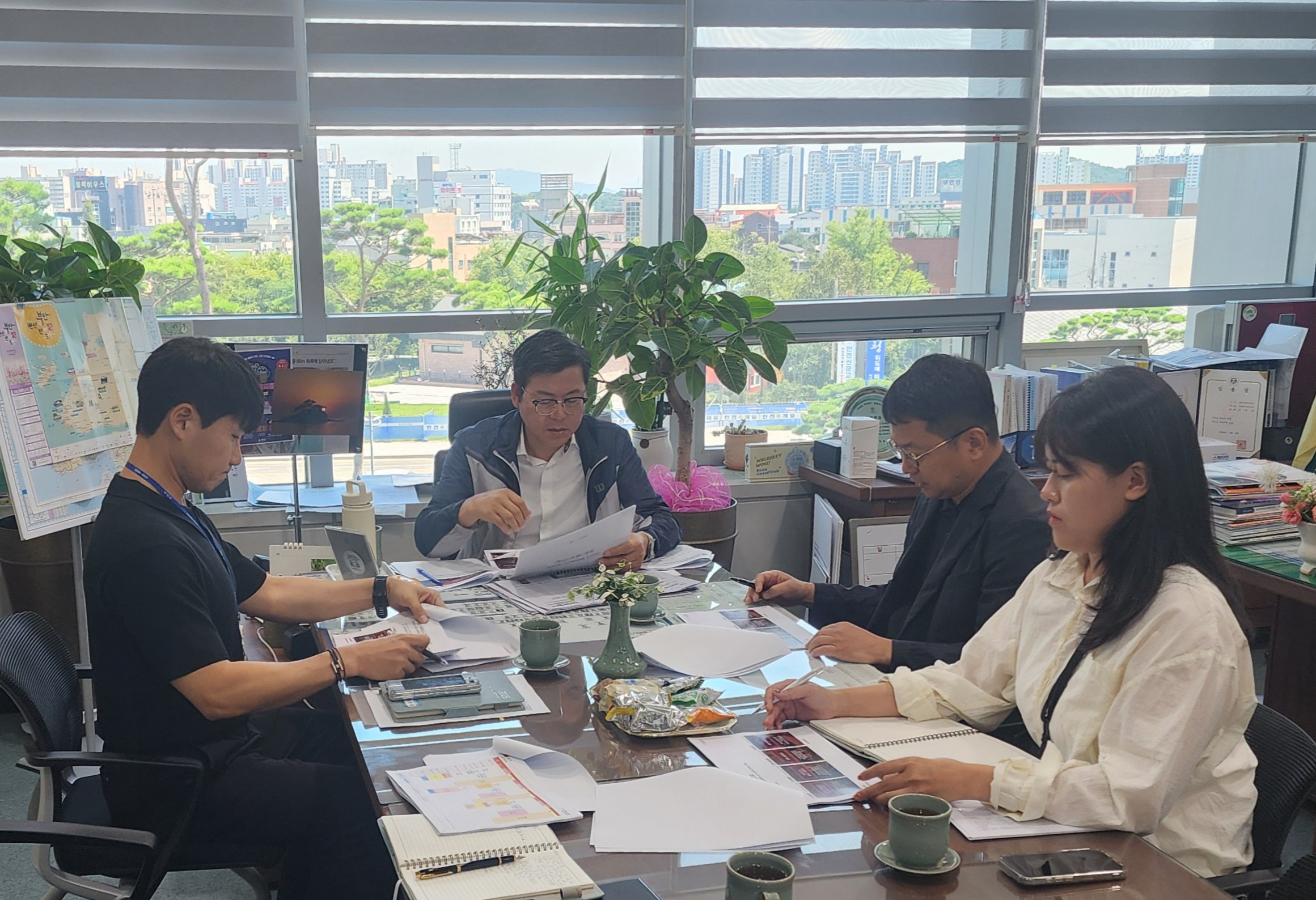 부안군, 2025 부안붉은노을축제 프로그램 개발 회의 개최