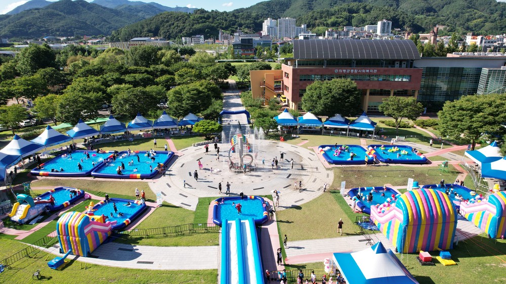 ‘99% 만족도‘ 의령군민공원 물놀이장, 8월 1일 본격 개장