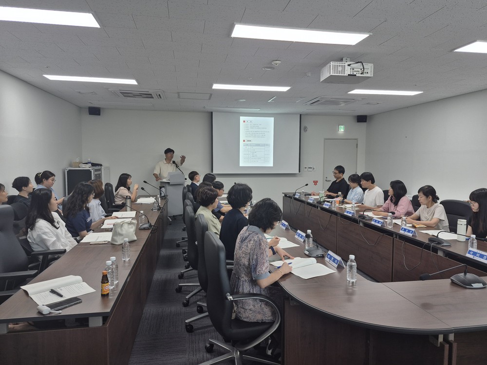 충남도서관, 시군 도서관정책 팀장 간담회 개최