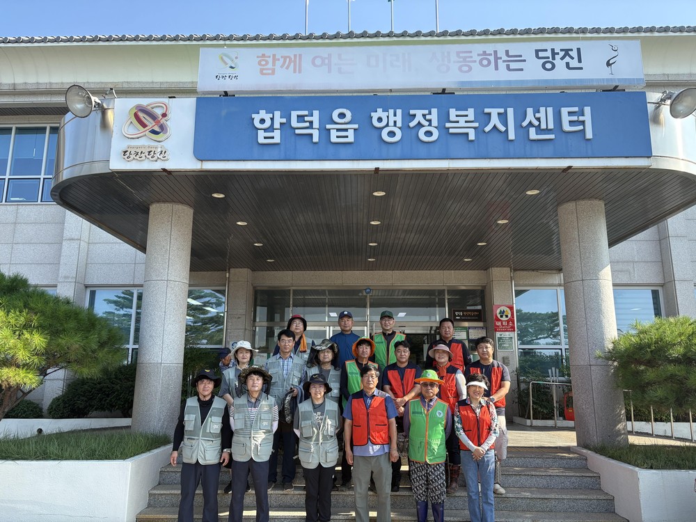 합덕읍, 수해 가정에 ‘찾아가는 방역 봉사’ 실시