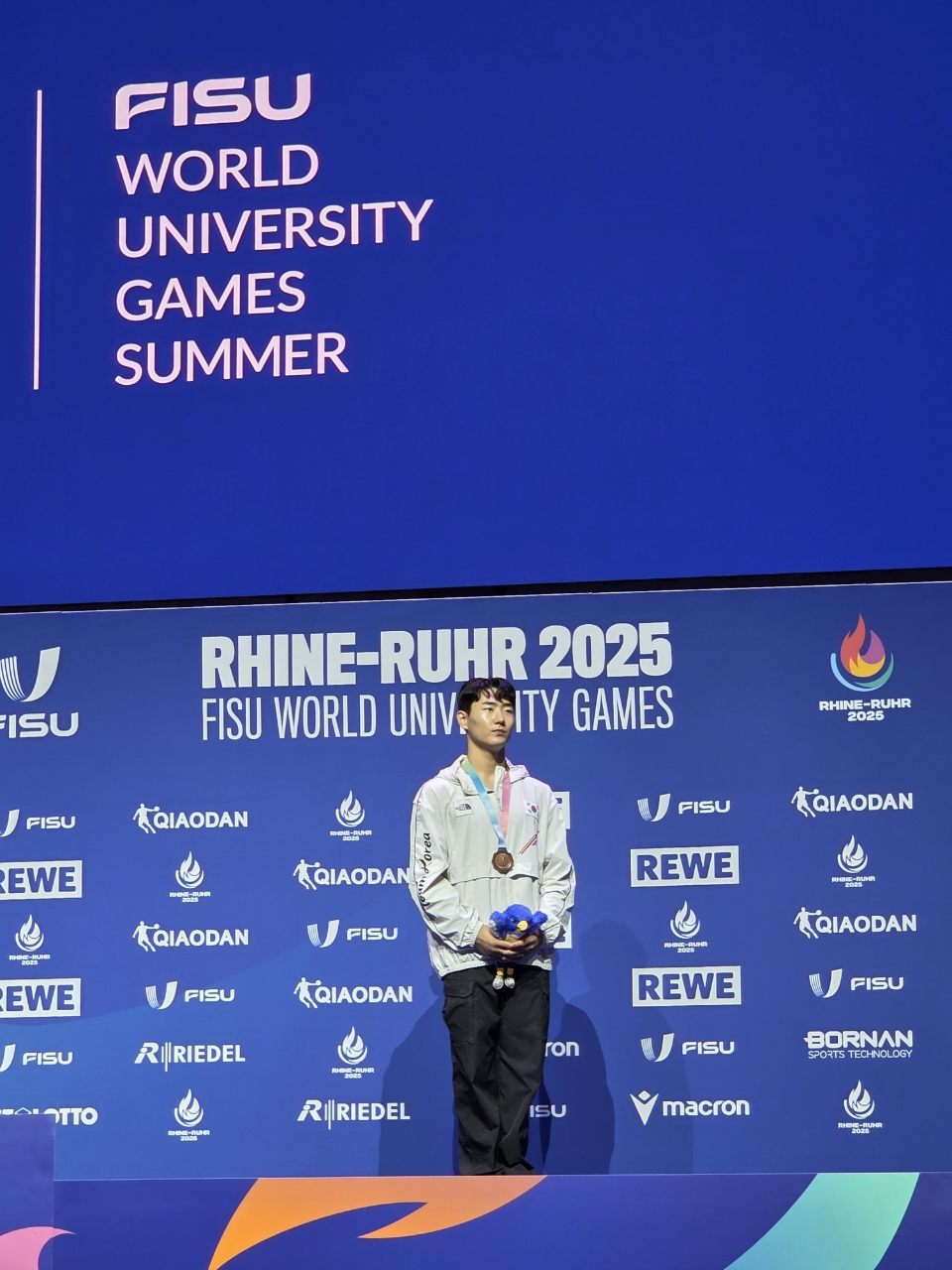 제천시청 김재호, 2025 라인-루르 하계 세계대학경기대회 도마 동메달 쾌거