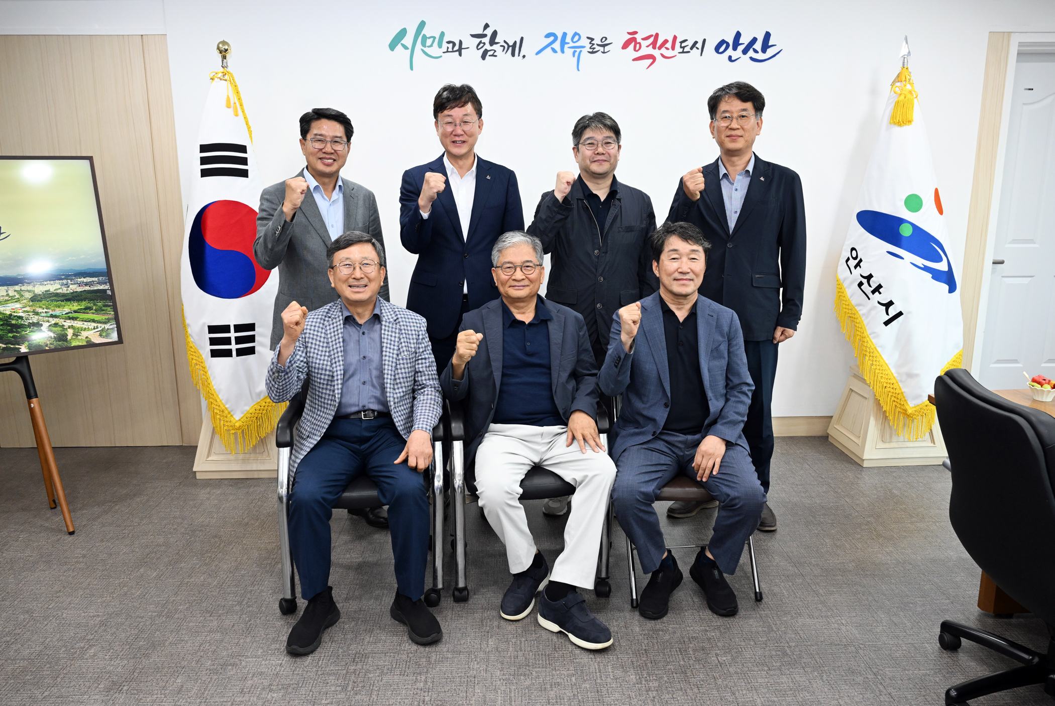 이민근 안산시장 기업인 초청 간담회… 기업 하기 좋은 환경 조성