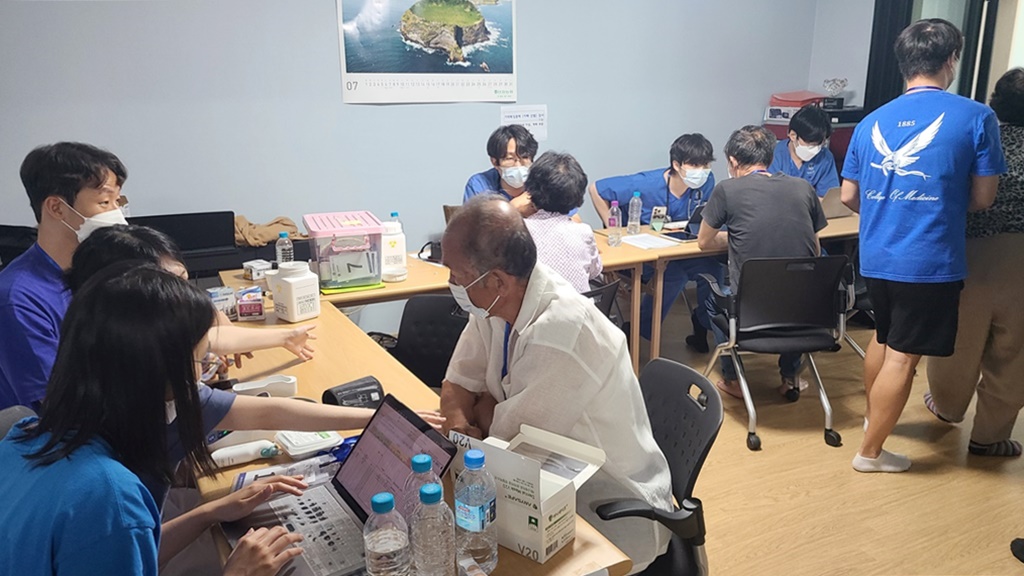 연세대 의과대학 기독모임, 함안서 여름 의료봉사 펼친다