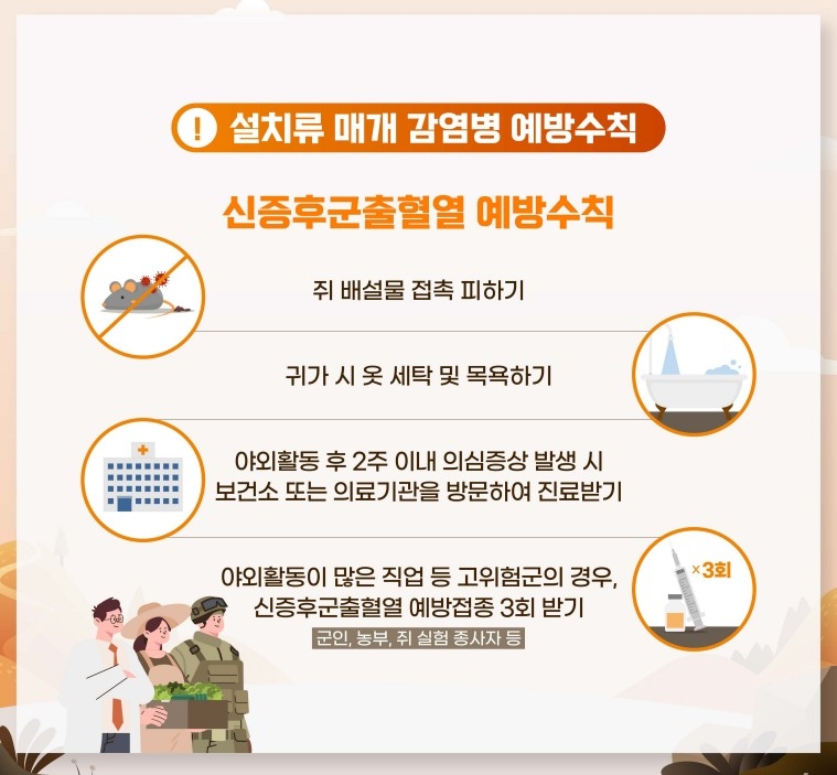 거제시, 고위험군에 신증후군출혈열 ‘무료접종’실시