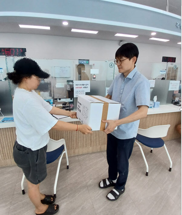 오산시, ‘신선한 식탁’ 통해 저소득가정에 친환경 농산물 꾸러미 지원