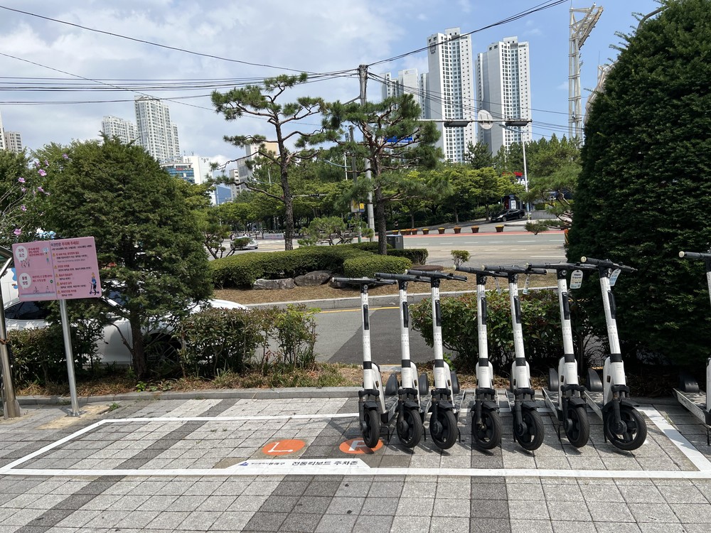부산 동래구, 개인형 이동장치(PM) 주차시설 확대 및 견인 조치 시행