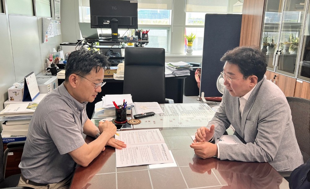 원강수 원주시장, 기획재정부 찾아 ‘첨단산업’ 국비 확보에 총력