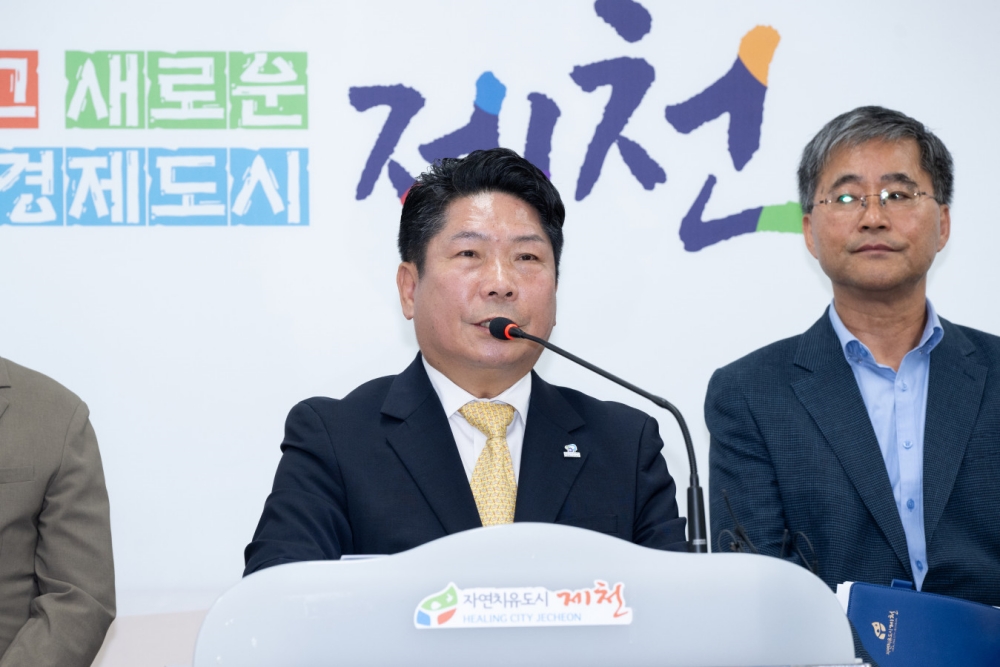김창규 제천시장, 취임 3주년... 변화와 도약의 시간