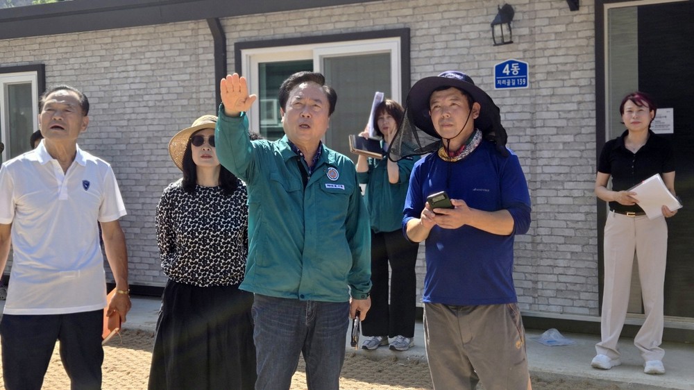 안동시, 폭염․호우 대응 선진이동주택 현장점검 완료