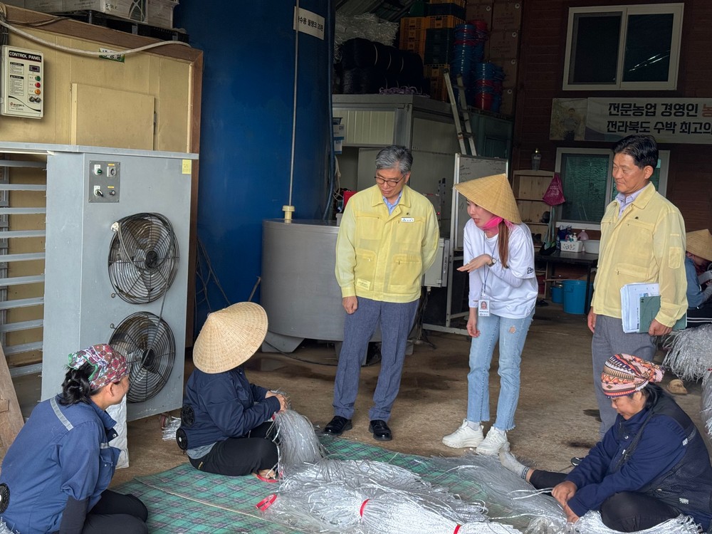 김영식 고창군 부군수, 폭염 속 군민의 안전을 지키기 위한 현장점검 실시