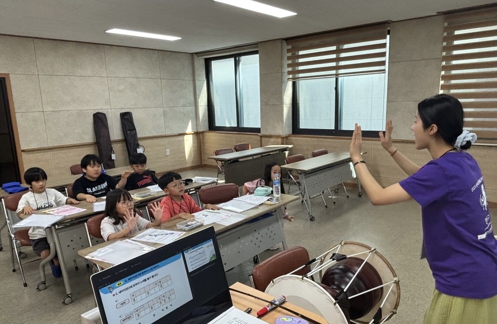 괴산군 아동·청소년, 찾아가는 전통예술 교실로 문화예술 즐겨
