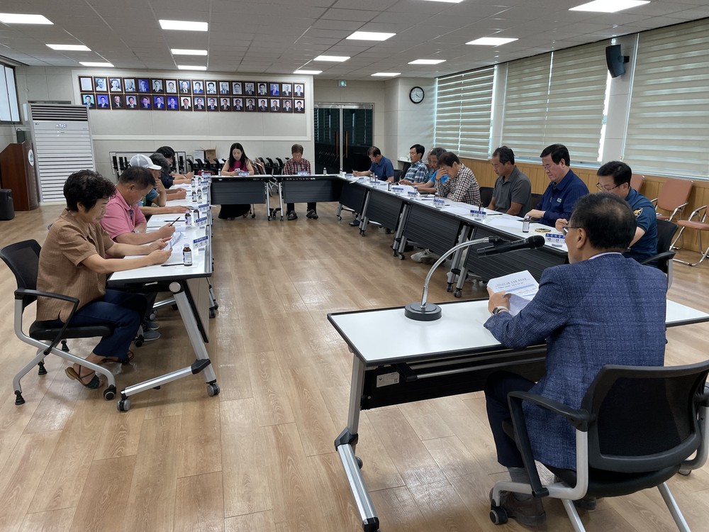 성주군 초전면, 기관사회단체장 모임 '초우회' 정기회의 개최