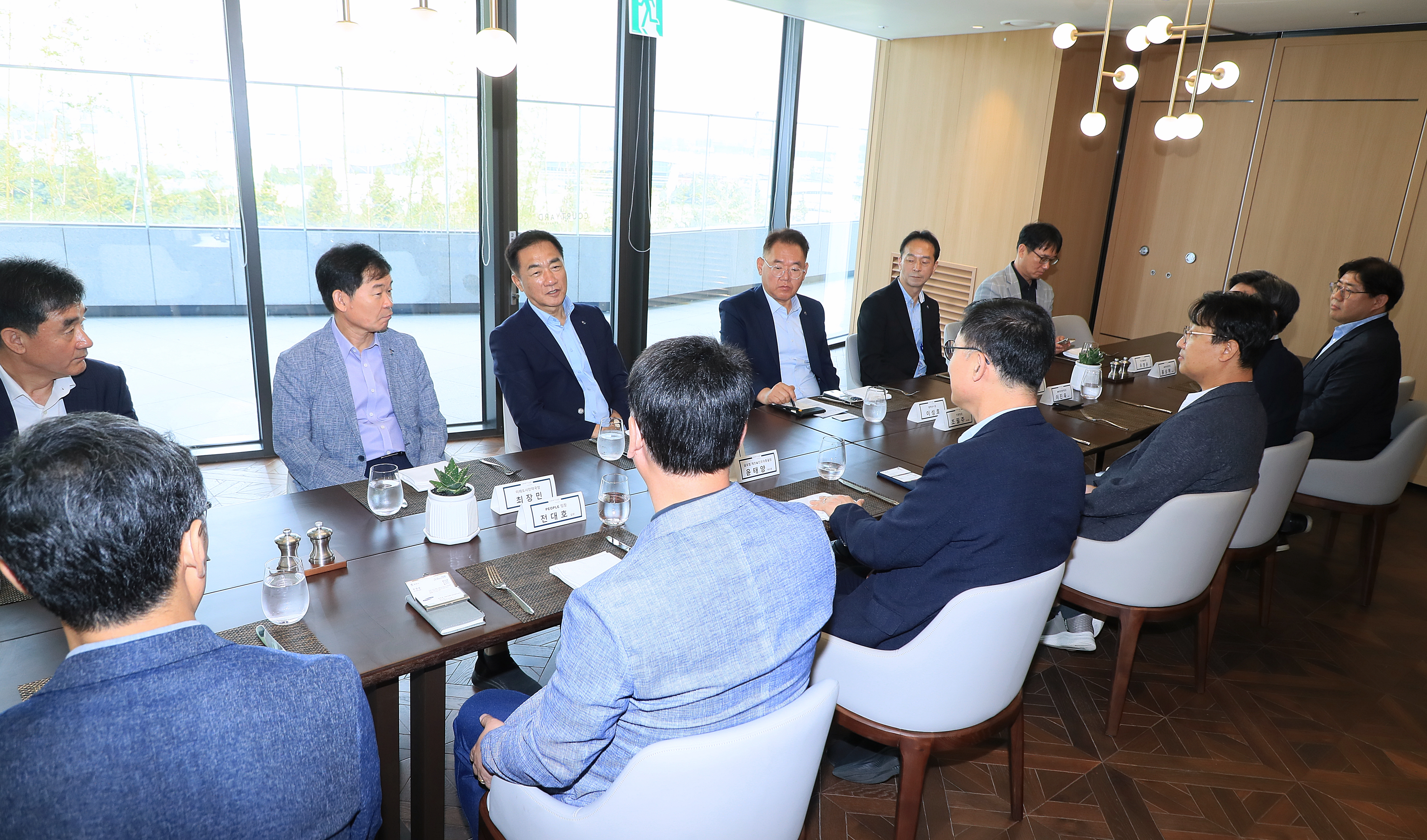 평택시, 삼성전자 평택캠퍼스 임원진과 간담회 개최...소통 강화