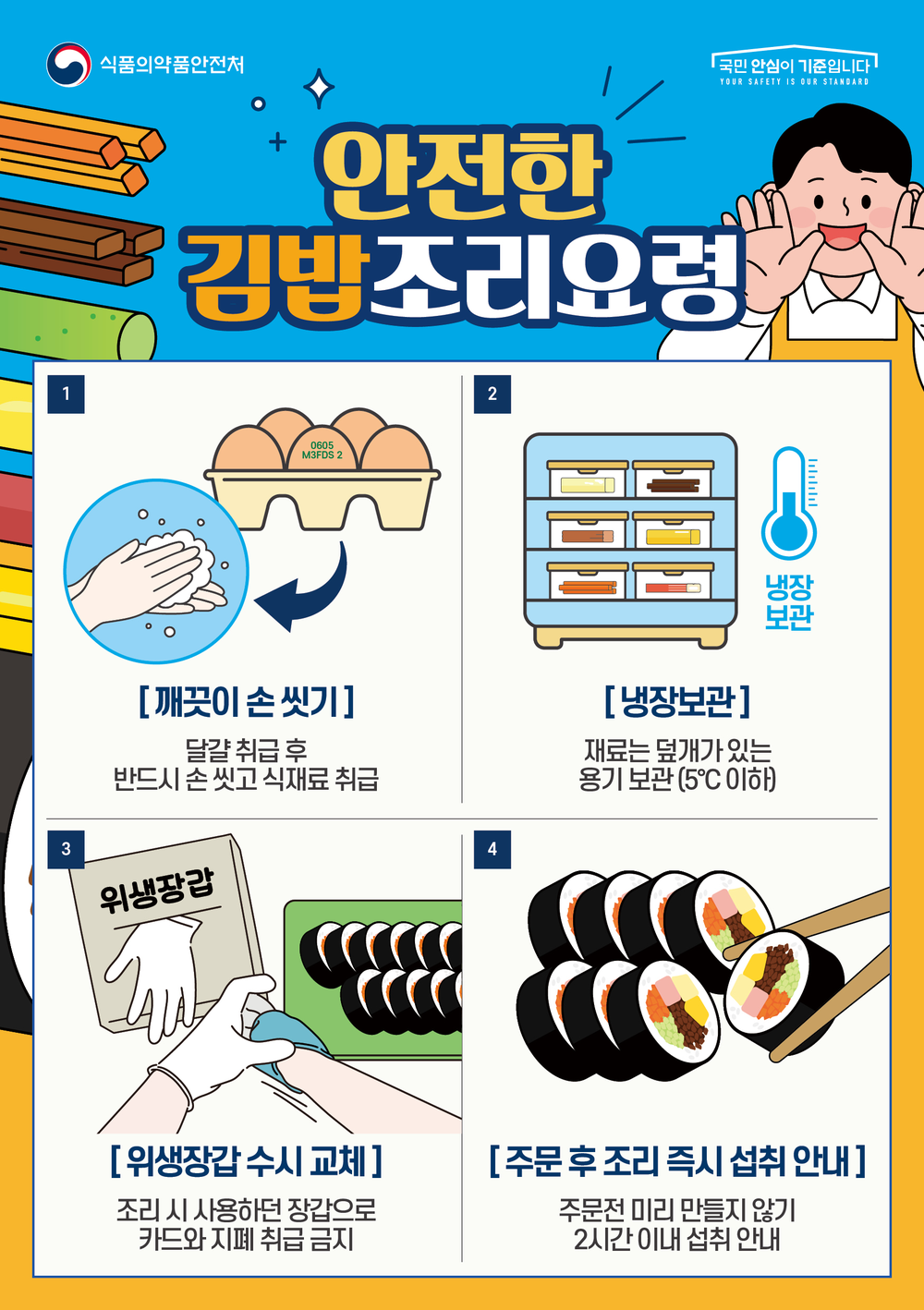 홍천군, 여름철 식중독 예방 집중 점검·홍보 실시