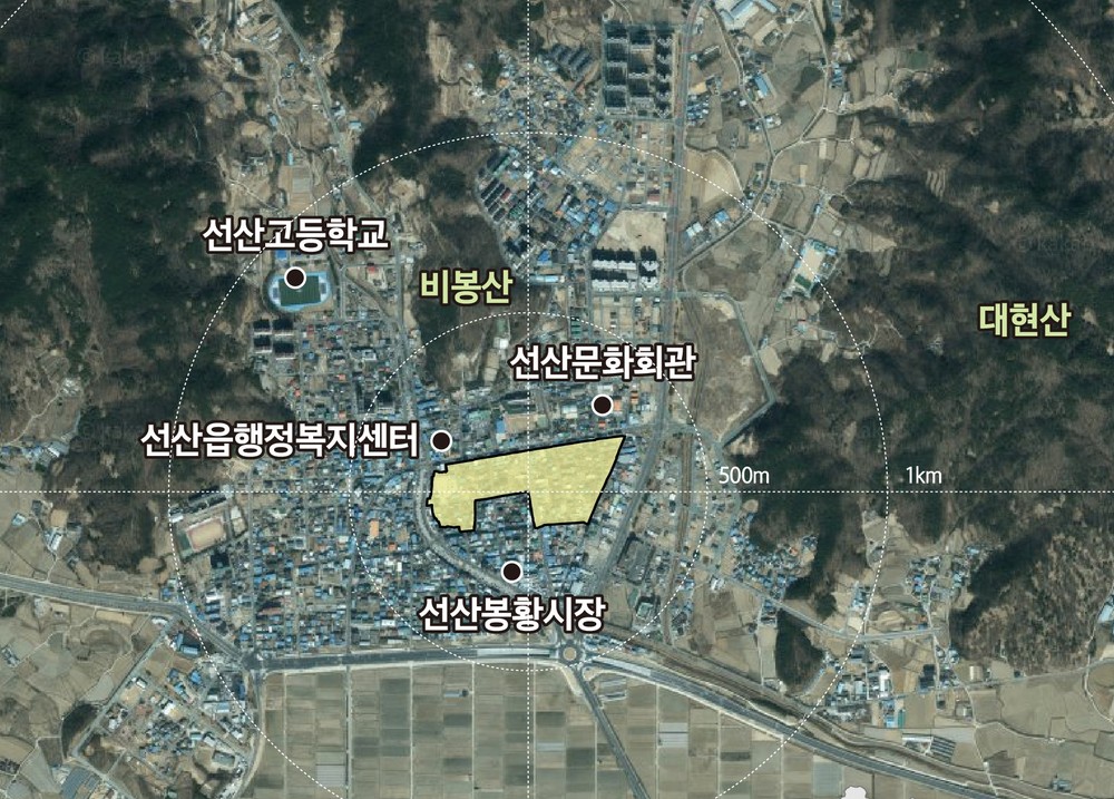 노후주거지, 문화로 다시 숨 쉰다…선산읍 정비사업 본격화