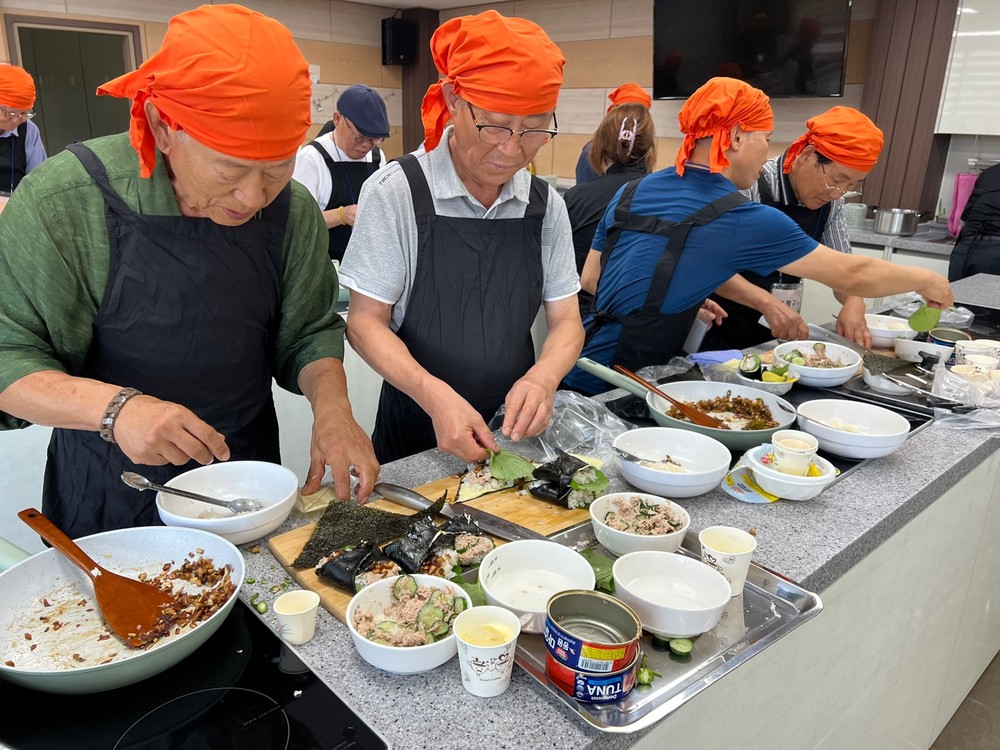 논산시, 건강 요리교실 ‘요섹남’ 운영