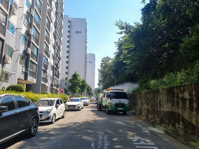 여수시, 일본뇌염 경보 발령에 따른 방역 활동 강화