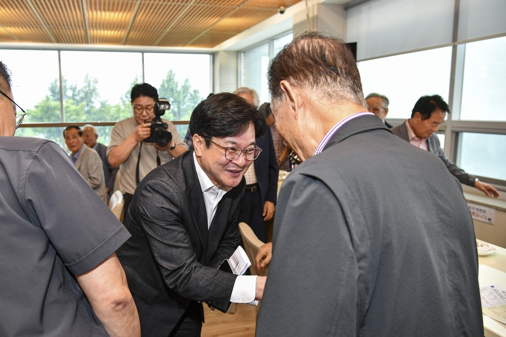 김병수 시장, 대한노인회와 정담회 갖고 노인복지 현재와 미래 논해