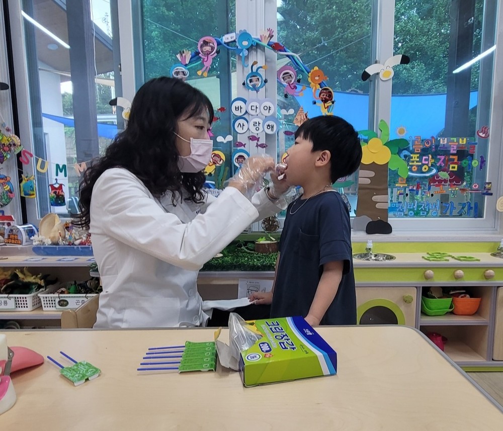 하동군보건소, 미취학 아동 대상 '찾아가는 구강보건사업' 추진