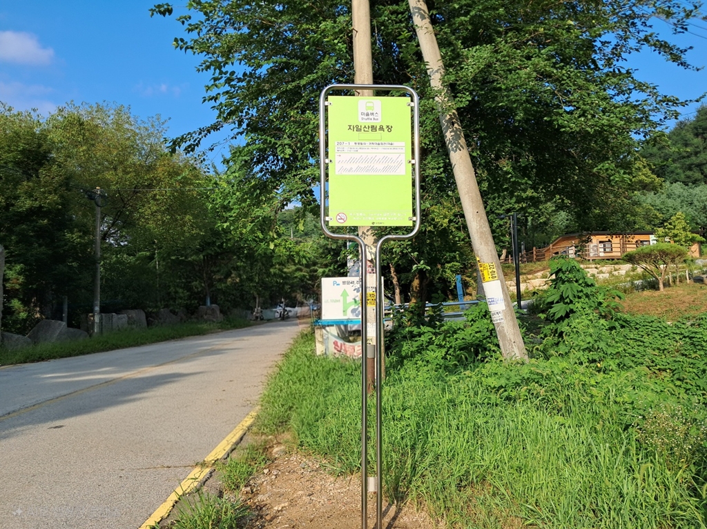 의정부시, 마을버스 207-1번 자일산림욕장‧생태마을 정차 확대