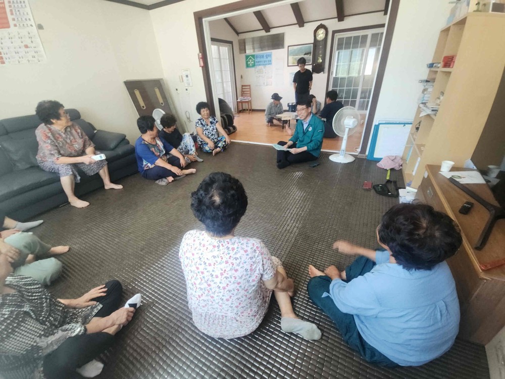 밀양시 산내면, ‘민생회복 소비쿠폰 찾아가는 신청’ 실시
