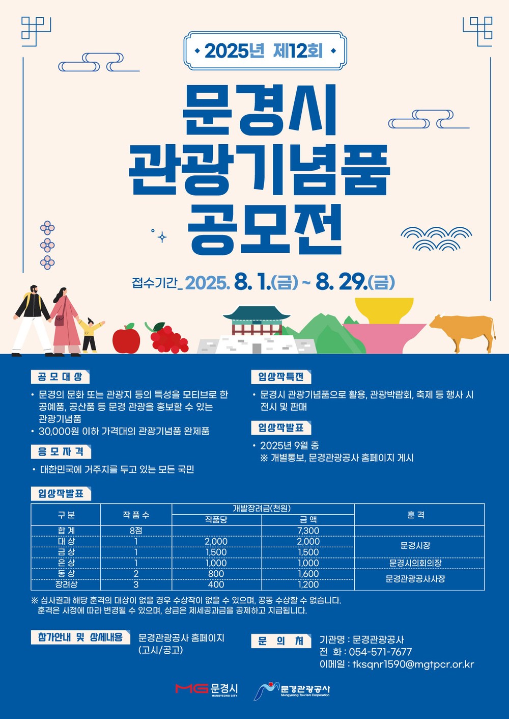 문경시, 제12회 문경 관광기념품 공모전