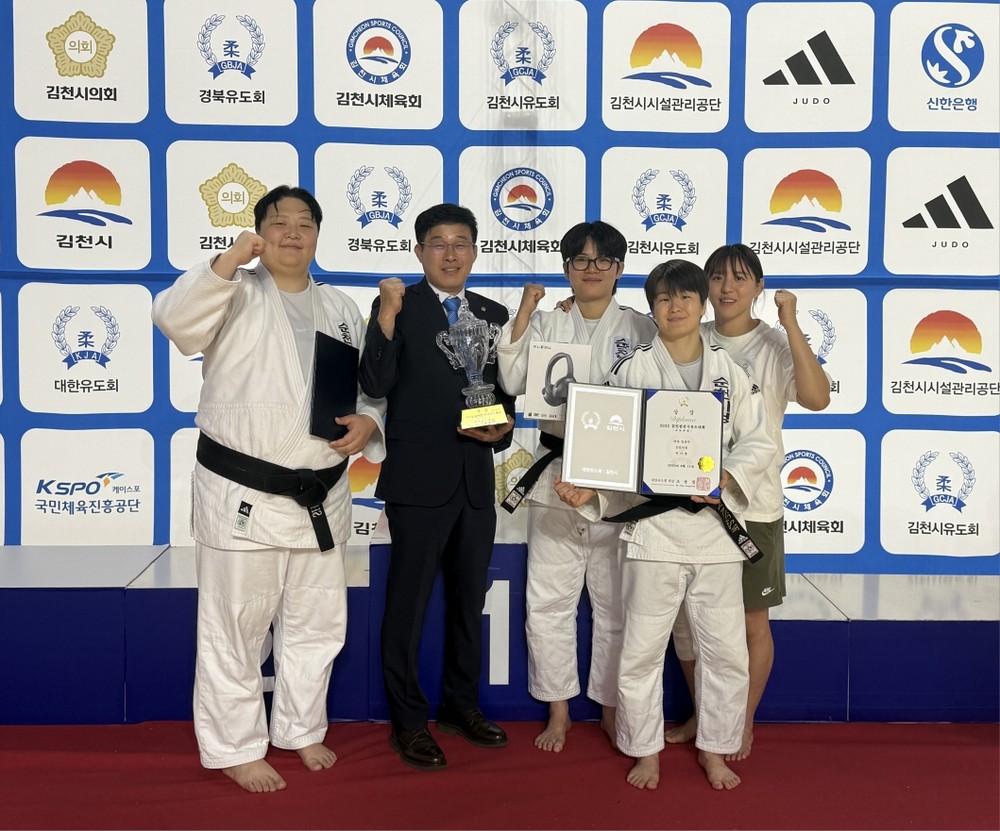 순천시청 유도팀, 2025 김천컵 전국유도대회 금·동메달 획득!
